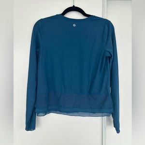 Lululemon Mesh Detail Top